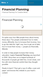 Mobile Screenshot of learnfinancialplanning.com